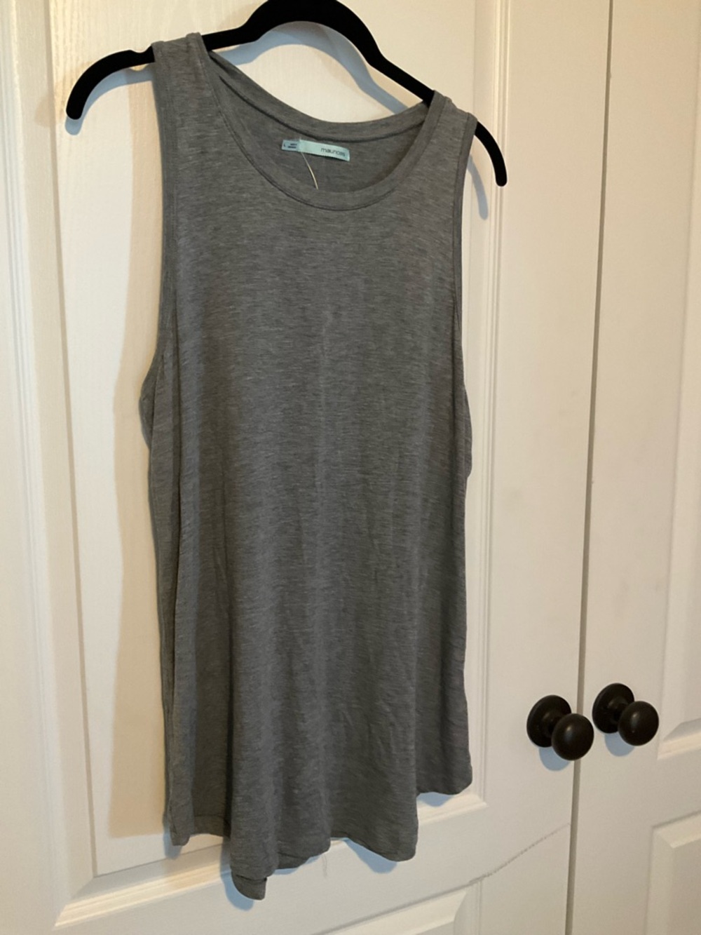 Maurices Heather Gray Sleeveless Tank